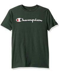 Champion Mens Big /& Tall Script Graphic T-Shirt
