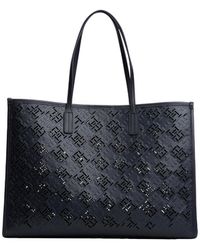 Tommy Hilfiger - S Monogram City Tote - Lyst