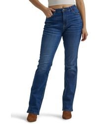 Wrangler - Womens High Rise Bold Boot Jeans - Lyst