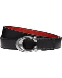 COACH - 25mm Sculpted C Reversible Belt - Lyst