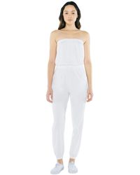 american apparel velvet jumpsuit