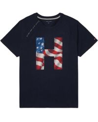 Tommy Hilfiger - Adaptive Graphic T Shirt With Port Access - Lyst