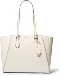 Michael Kors Taryn Large Multi-functional Top-zip Tote Bag in Purple | Lyst