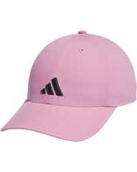 adidas - Ultimate Hat Relaxed Crown Adjustable Fit Strapback Cotton Baseball Cap - Lyst