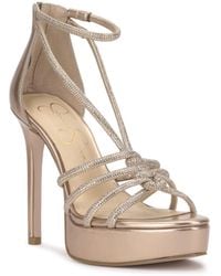 Jessica Simpson - Suvrie Ankle Strap Platform Sandal Heeled - Lyst