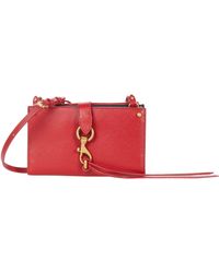 Rebecca Minkoff - Womens Megan Wallet On Strap Crossbody - Lyst