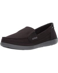crocs walu canvas loafer dsw