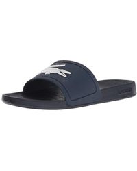 ladies lacoste flip flops