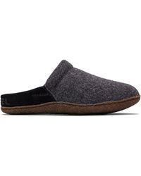 Sorel - Women's Nakiska Scuff Slipper - Black, Natural - 9 - Lyst