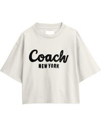 COACH - Crsv Crpd Tee T Shirt - Lyst