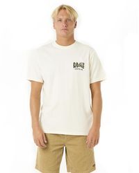 Rip Curl - Relaxed Fit Logo Crew T-shirt - Lyst