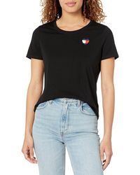 Tommy Hilfiger - Womens Short Sleeve Graphic T-shirt T Shirt - Lyst
