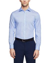 Tommy Hilfiger - Non Iron Slim Fit Stripe Spread Collar Dress Shirt - Lyst