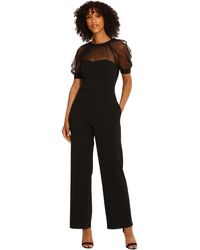 Maggy London - Illusion Jumpsuit Occasion Event Party Guest Of Wedding - Lyst