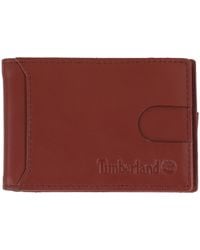 Timberland - Slim Leather Minimalist Front Pocket Credit Card Holder Wallet - Lyst