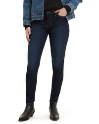women's levi 711 skinny jeans