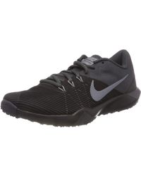 mens nike strap trainers