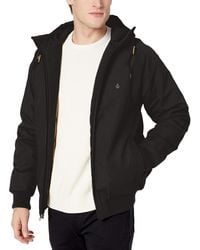 volcom men's hernan heavy weight hooded jacket