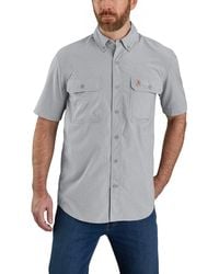Carhartt - Mens Force Relaxed Fit Lightweight Short-sleeve Work Utility T Shirt - Lyst