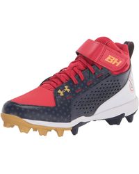 Under Armour Men's Ua Banshee Mid Mc – Limited Edition Lacrosse Cleats in  White for Men | Lyst