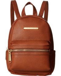 steve madden tan backpack