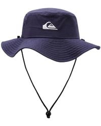 Quiksilver - Bushmaster Sun Protection Floppy Visor Bucket Hat Hut - Lyst