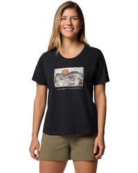 Columbia - Ruby Springs Graphic Scoop Neck Short Sleeve - Lyst