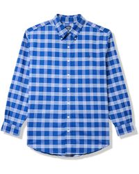 Brooks Brothers - Big & Tall Non-iron Stretch Oxford Sport Shirt Long Sleeve Check - Lyst