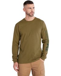 Timberland - Core Logo Long-sleeve T-shirt - Lyst
