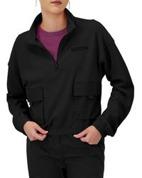 Champion - , Campus, Pique 1/4 Zip Pullover, Jacket With Pockets For , Black, Large - Lyst