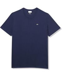 Lacoste - Tall Fit Pima Cotton Jersey T-shirt - Lyst