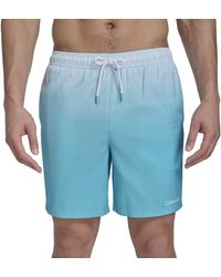 Calvin Klein - Volley Quick Dry Lightweight Swim Trunk Badehose - Lyst