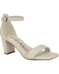 Calvin Klein - Nolene Heeled Sandal - Lyst