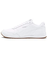 puma muse slip on white
