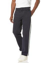 Lacoste - Straight Fit Stripe Chino Trouser - Lyst