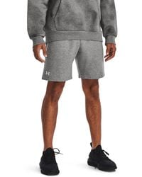 Under Armour - Rival Fleece 10" Shorts Mod Light Heather - Lyst