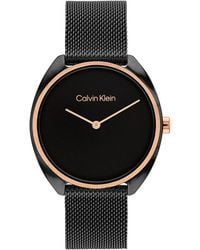 Calvin Klein Women's Swiss Digital Future Black Rubber Strap Watch 39mm  K5b23td1