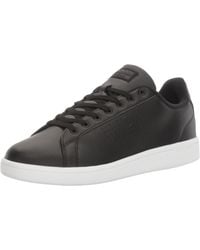adidas Neo Cloudfoam Advantage Clean Court Shoe in Black for Men - Lyst