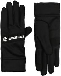 Timberland - Stretch Gloves With Printed Logo - Lyst