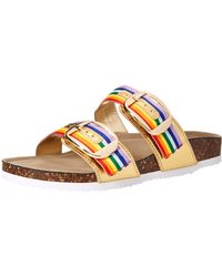 madden girl rainbow sandals