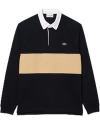 Lacoste - Relaxed Fit Cotton Rugby Shirt - Lyst