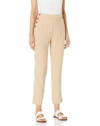 BCBGeneration Faux Side Button Pull-on Pant - Multicolor