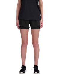 New Balance - Rc Seamless 2 In 1 Shorts Rc Seamless 2 In 1 Shorts - Lyst
