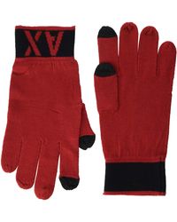 Armani Exchange | Two-color |x Glove - Red
