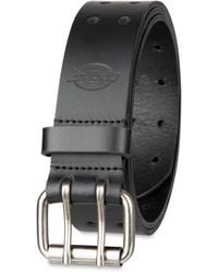 Dickies - Big & Tall Leather Double Prong Belt - Lyst