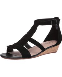 clarks abigail jane wedge sandal
