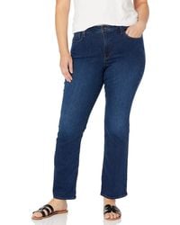 NYDJ - Womens Petite Size Barbara Bootcut Jeans - Lyst