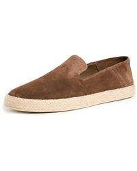 Vince - S Emmitt Casual Slip On Loafer Hickory Brown Suede 7 M - Lyst