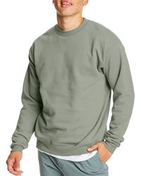 Hanes - S Ecosmart Fleece Sweatshirt - Lyst