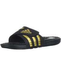 adidas adissage slides gold